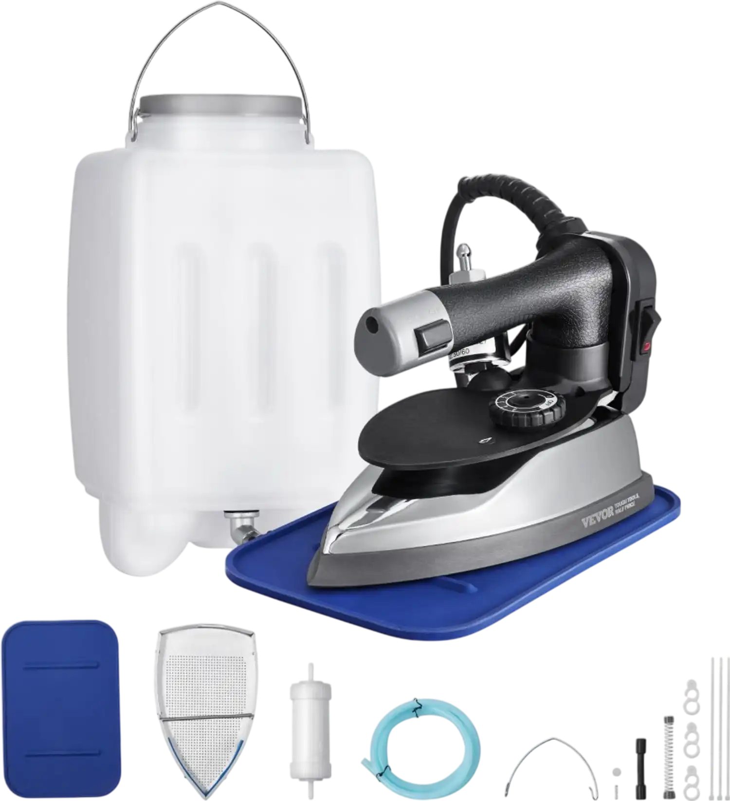 Vevor Steam Iron Gravity Feed 1000W 3.5 L Industrial Electric Set New