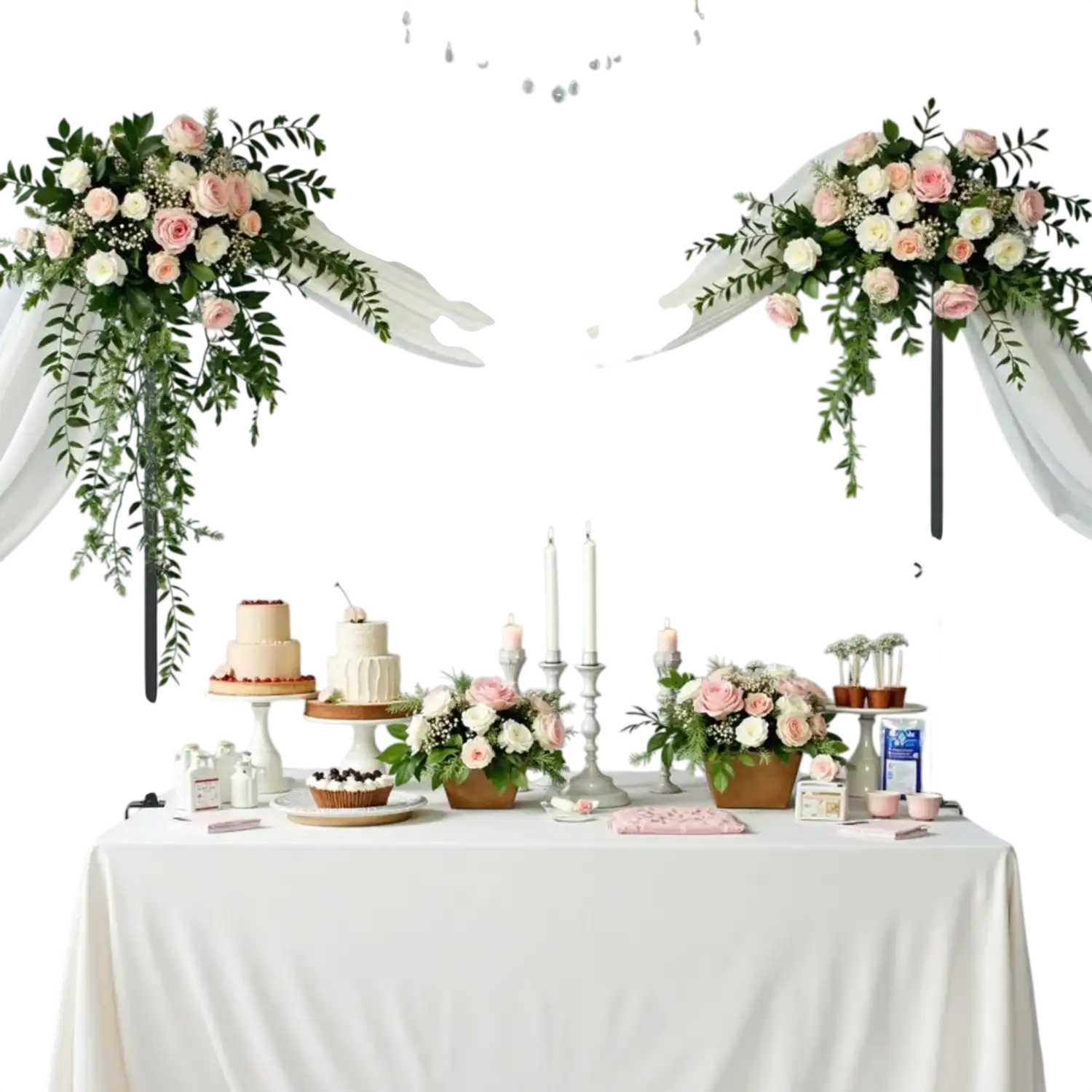 Vevor Table Arch Stand Over-the-Table Rod Stand with Clamps 13