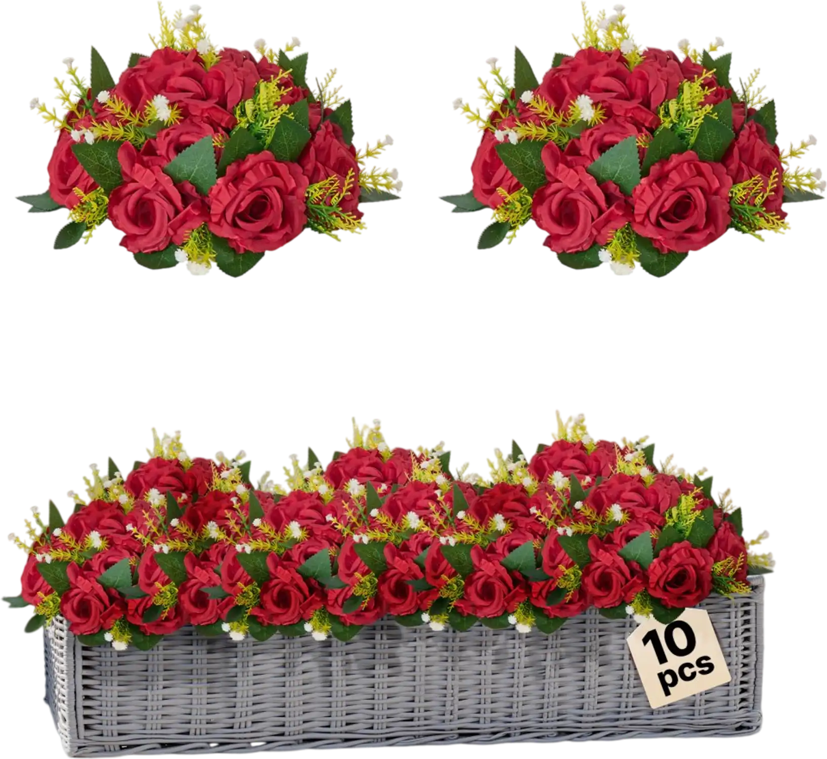 Vevor Flower Balls Arrangement Bouquet 10 PCS 9.5