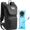 VEVOR Hydration Backpack, Water Backpack with 3L TPU Water Bladder, Tactical Molle Hiking Hydration Pack with Storage for Men Women, Hydro Water Daypack for Hiking Running Cycling Camping