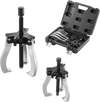 VEVOR Gear Puller Set, 3" and 7" Puller Kit, 3 Jaw Gear Bearing Flywheel Pulley Removal Tool, 2 or 3 Reversible Jaws Wheel Puller, Vertically and Horizontally, External and Internal, 2-Piece