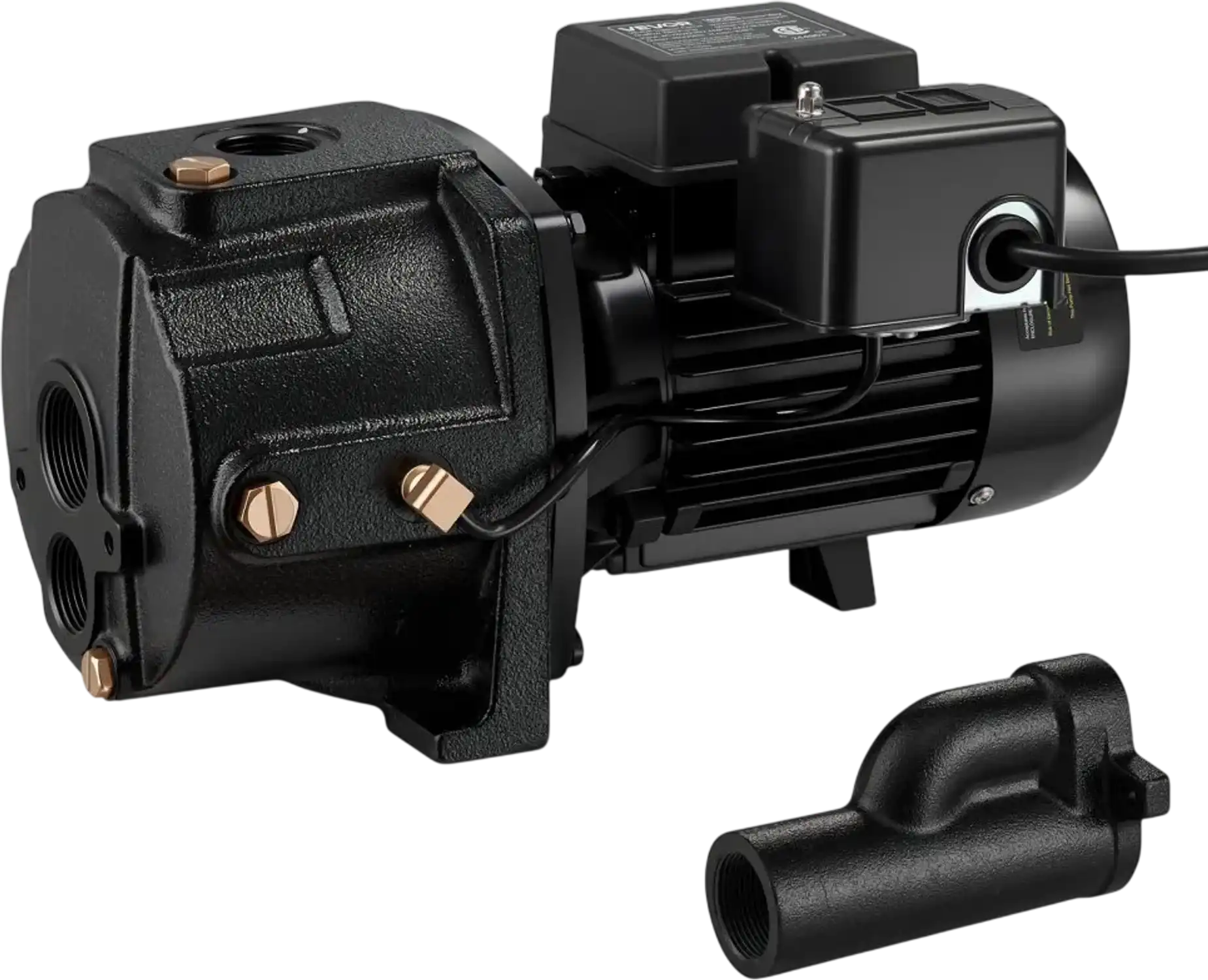 Vevor Shallow Well Jet Pump 1 HP 1400 GPH Dual Voltage Cast Iron New