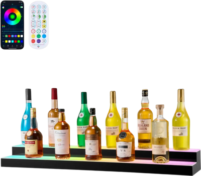 Vevor Liquor Bottle Display 2-Tier 40