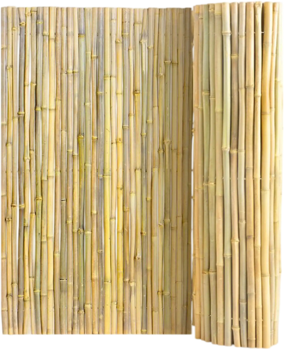 Vevor Bamboo Fence Natural Rolled Privacy Screen 4' x 6' New