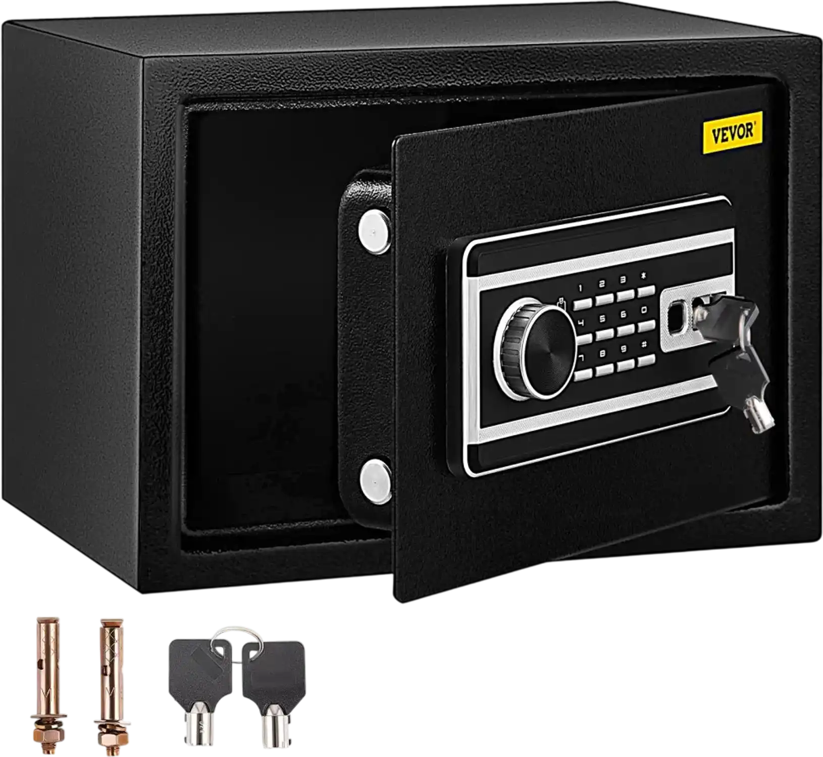 Vevor Safe Box Biometric Fingerprint Digital Keypad Home Office Hotel 0.8 Cu. Ft. New