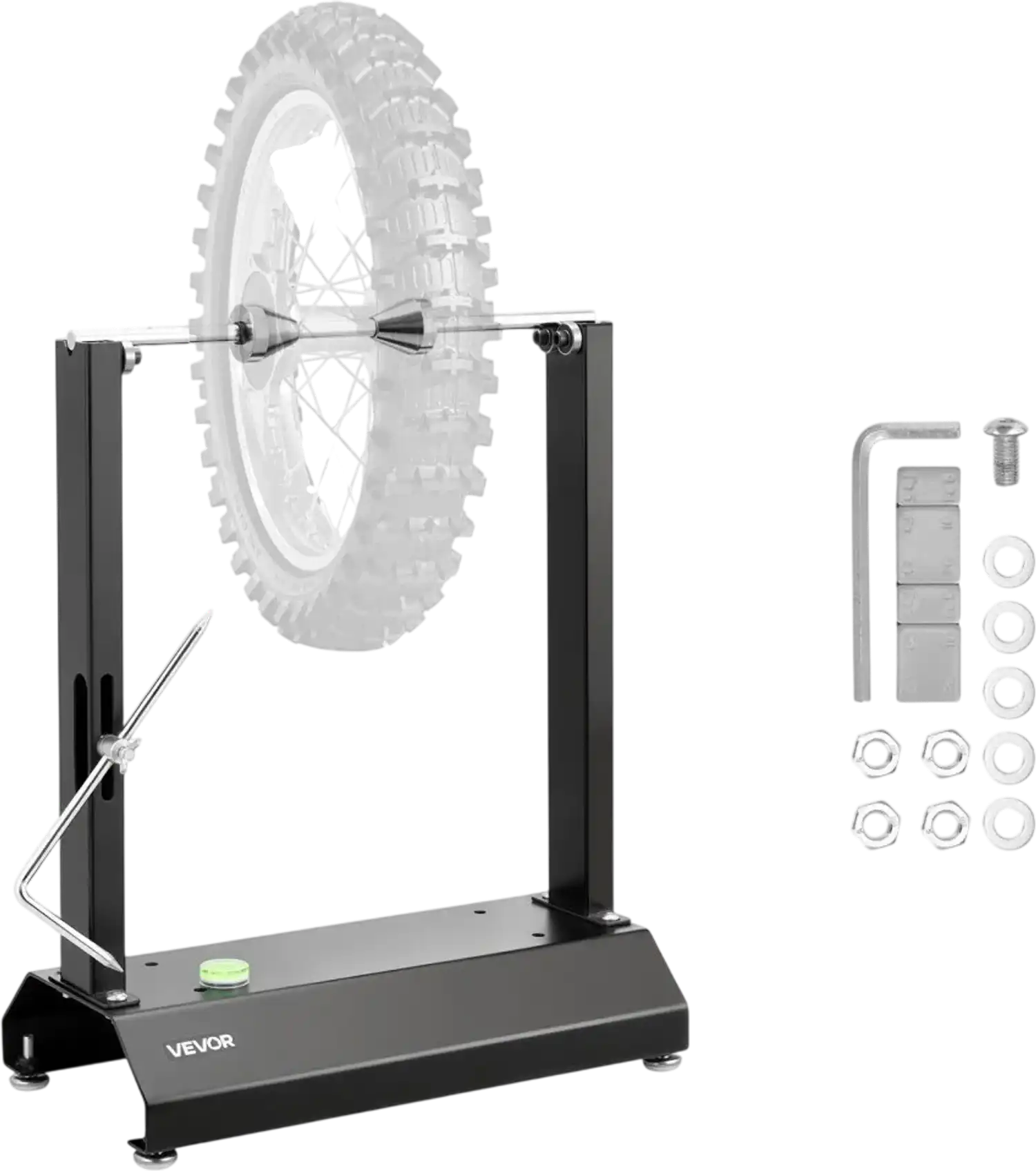 Vevor Wheel Balancer Motorcycle Wheel Balancing Stand 88.2 lbs Capacity 32