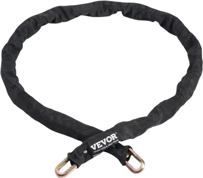Vevor Bike Chain Lock Heavy Duty 5.91' 9.5 mm Security Bicycle Lock Black New