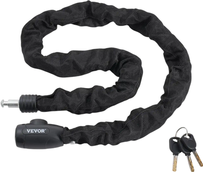 Vevor Bike Chain Lock 3.94' Heavy Duty Anti-Theft with 4 Keys 8 mm New