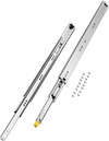 VEVOR Heavy Duty Drawer Slides 30inch, 1 Pair Locking Drawer Slides 250lbs Load Capacity, Side Mount Ball Bearing, 3-Fold Full Extension