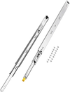 VEVOR Heavy Duty Drawer Slides 36inch, 1 Pair Locking Drawer Slides 250lbs Load Capacity, Side Mount Ball Bearing, 3-Fold Full Extension