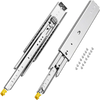 VEVOR 1 Pair Full Extension Drawer Slides 18 20 22 28 30 32 36 38 40 44 48 52 56 60 in, 500 lbs Load Capacity Locking Drawer Slides, Ball Bearing with Lock Side Mount Drawer Slide Rail