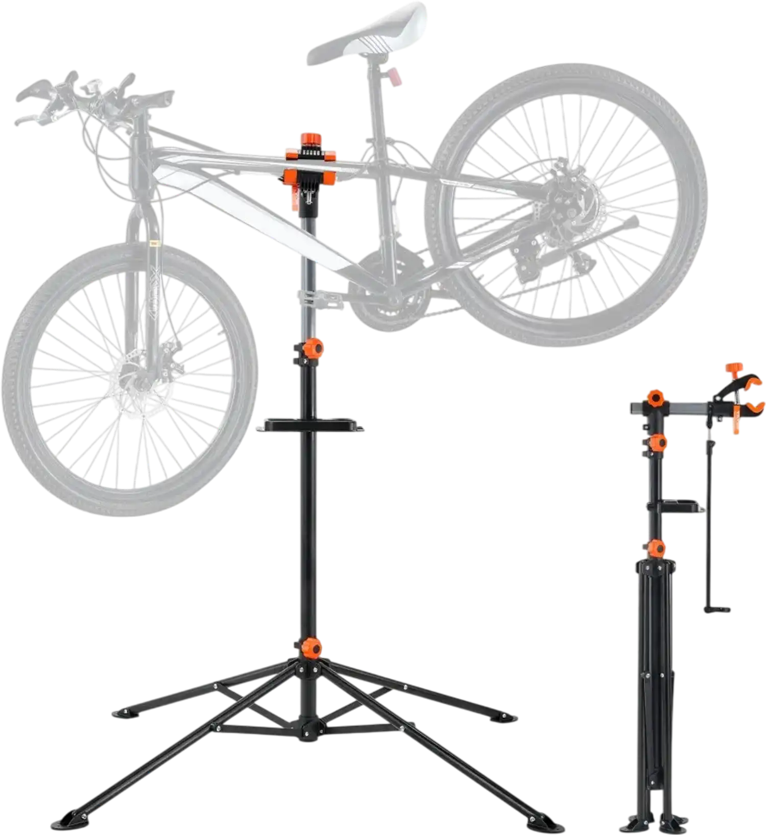 Vevor Bike Repair Stand Adjustable Height Heavy-Duty Steel Workstand 80 lbs New