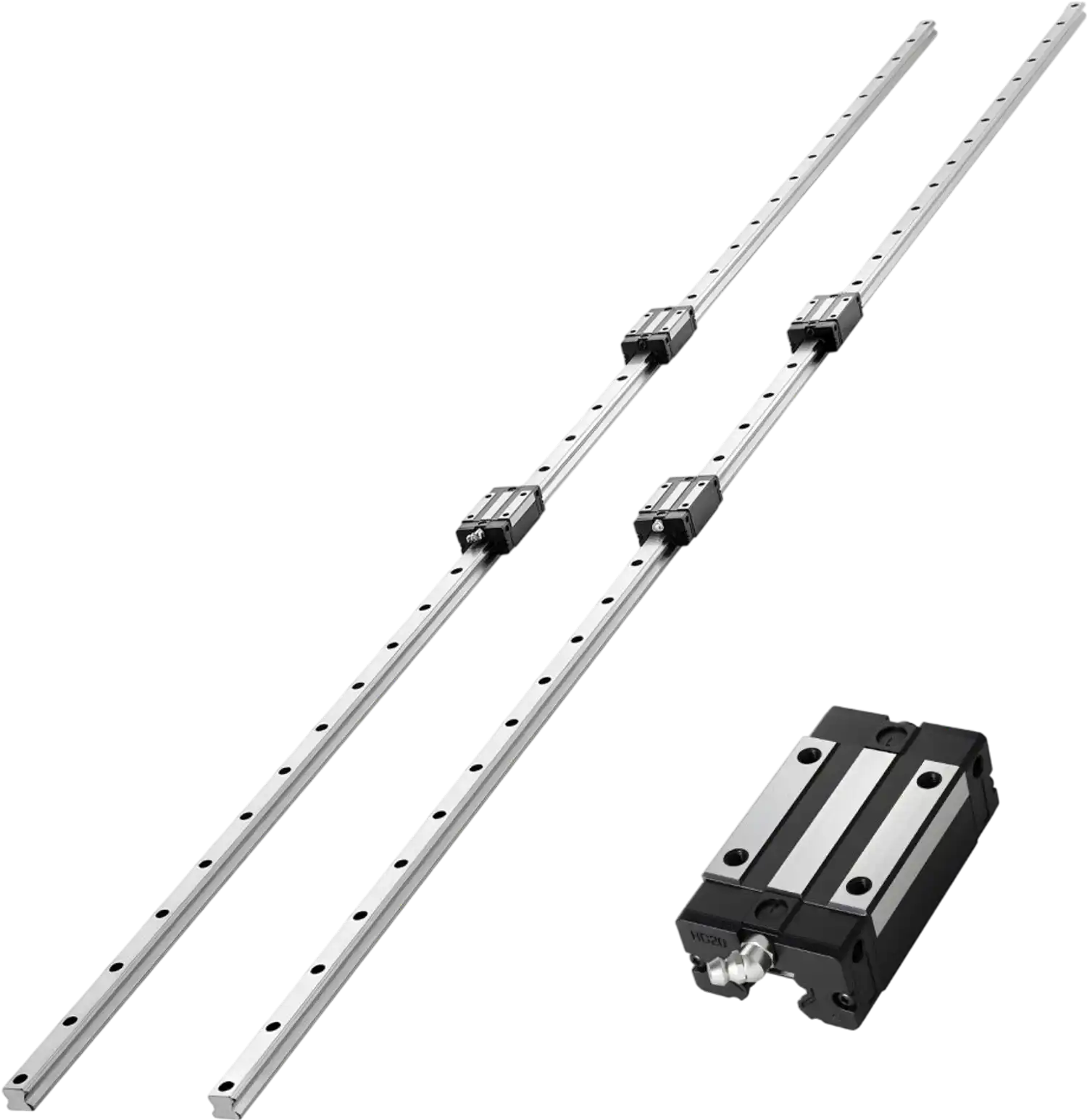 Vevor Linear Rail Guide Kit 78.74