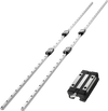 VEVOR Linear Rail Guide Kit, HGR20, 2Pcs 2000 mm (78.74 inch) Linear Motion Rails and 4Pcs Bearing Slide Blocks, Anti Rust and High Precision Kit, for DIY, CNC Routers, Lathes, Mills, 3D Printers