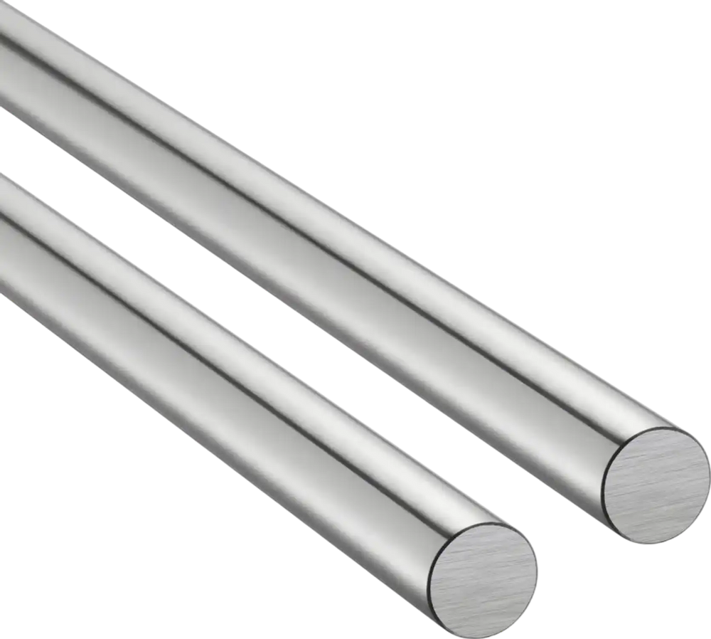 VEVOR 2PCS Linear Motion Rod, 25 mm x 1000 mm (0.98 x 39.4 in), SFC25 Carbon Steel Linear Rod Shaft, Anti Rust and High Precision, High Hardness Shaft, for Cutting Grinding Milling Drilling Machine