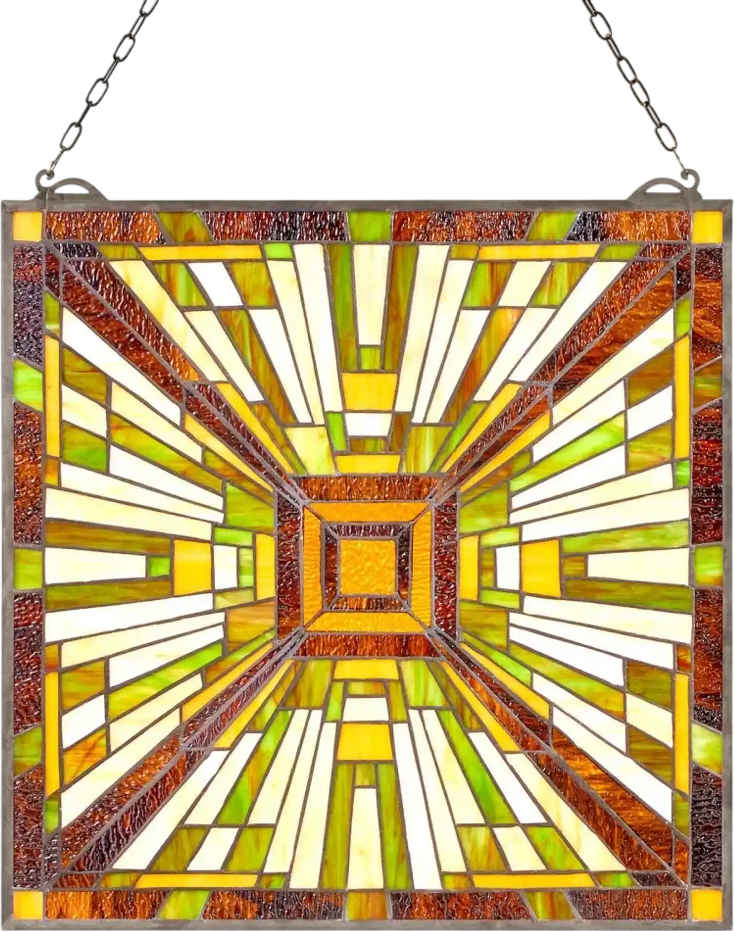 Vevor Stained Glass Panel Tiffany Style Hanging Window Art 20