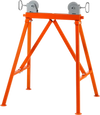 VEVOR Pipe Stand with Roller Head 2500 LBS Load for 2-36 inches Pipes 45# Steel