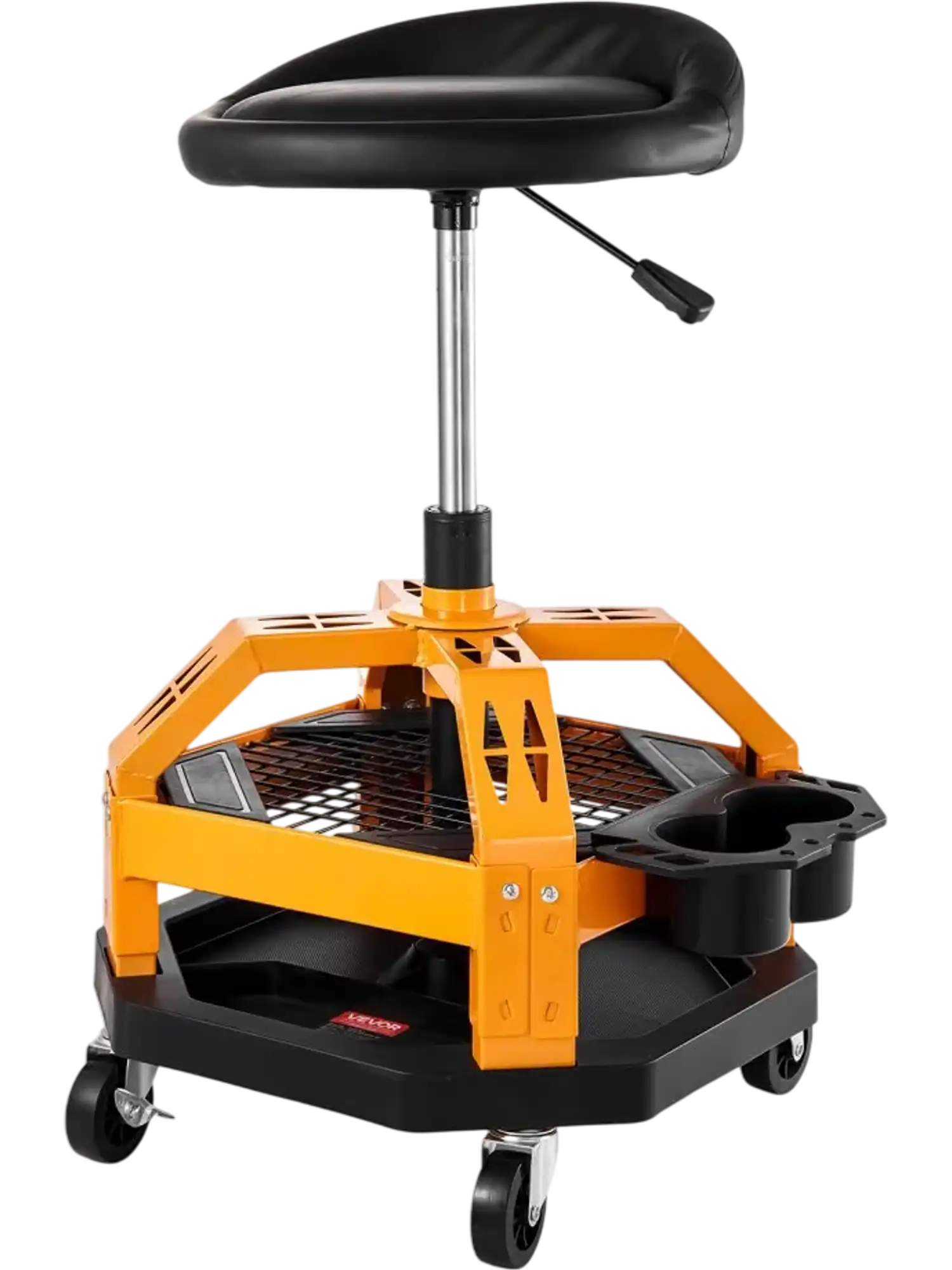 Vevor Rolling Shop Stool Adjustable Garage Work Seat with Casters New