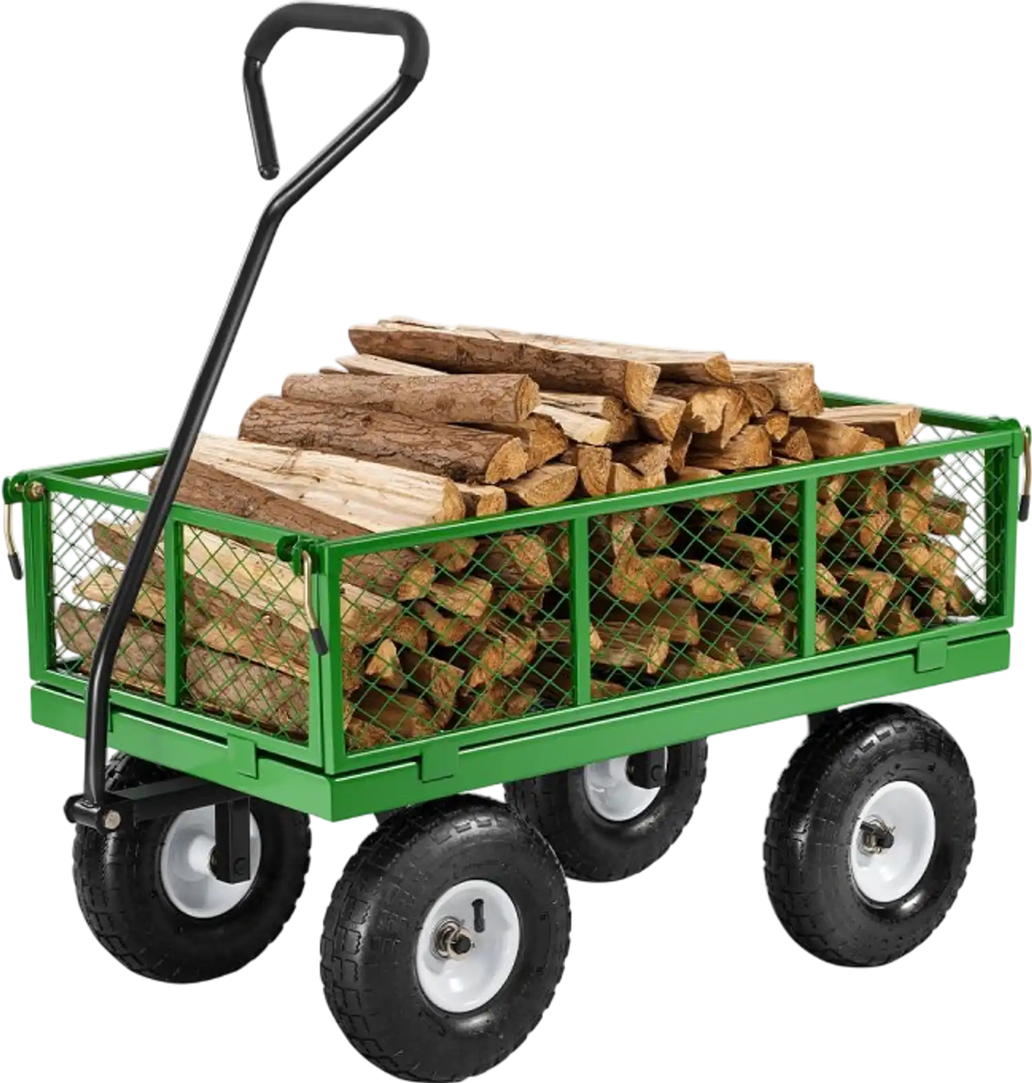 Vevor Garden Cart Heavy-Duty Utility Wagon 680 lbs Capacity 10