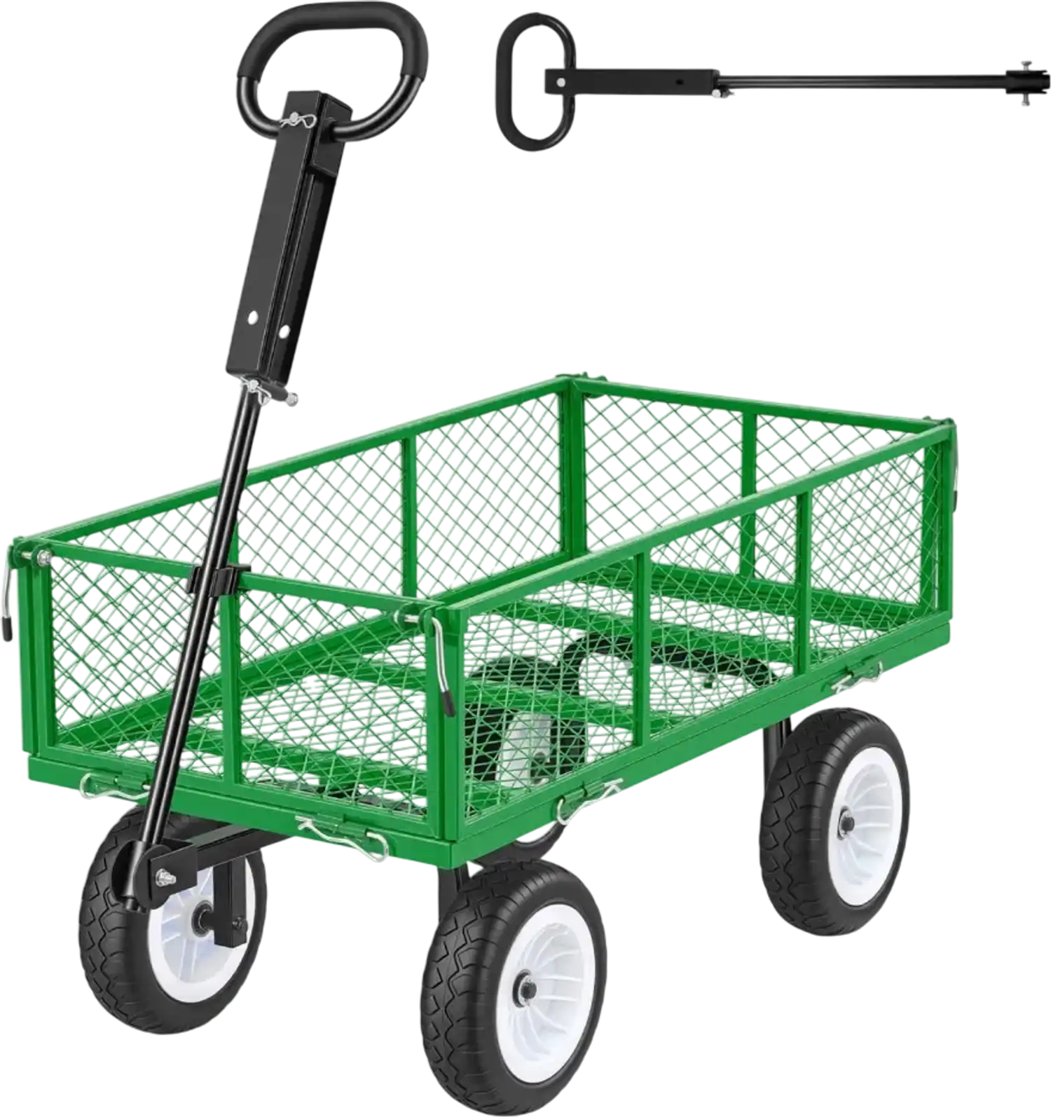 Vevor Garden Cart Heavy-Duty 900 lb Utility Wagon with 10