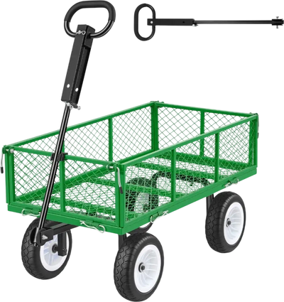 Vevor Garden Cart Heavy-Duty 900 lb Utility Wagon with 10