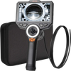 VEVOR Articulating Borescope with 0.15" Ultra Slim Lens, 4-Way 360° Articulated Endoscope Camera with Light, 6" HD IPS Screen, 8X Zoom, 7000mAh Inspection Camera for Auto & Tight Mechanical Spaces