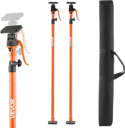 Vevor Cabinet Jack Support Pole 2-Pack Telescopic Quick Support Rod 49.2-114.6