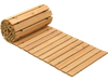 VEVOR Wooden Garden Pathway, 8 ft L x 17 in W, Non-Slip Straight Garden Walkway, Roll Out Cedar Outdoor Walkway Path with Wire Rope Connection, Decorative Garden Paver for Backyard Wedding Party