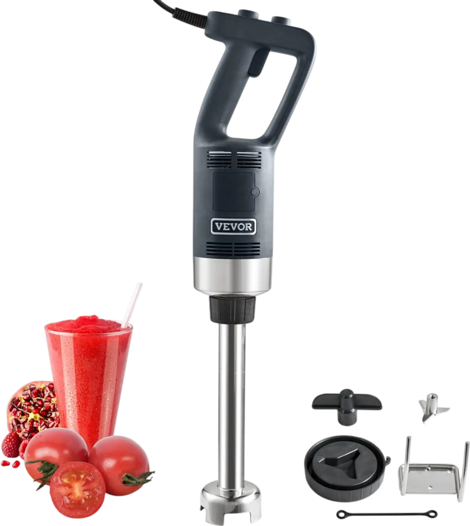 Vevor Commercial Immersion Blender 500W Variable Speed Hand Mixer New