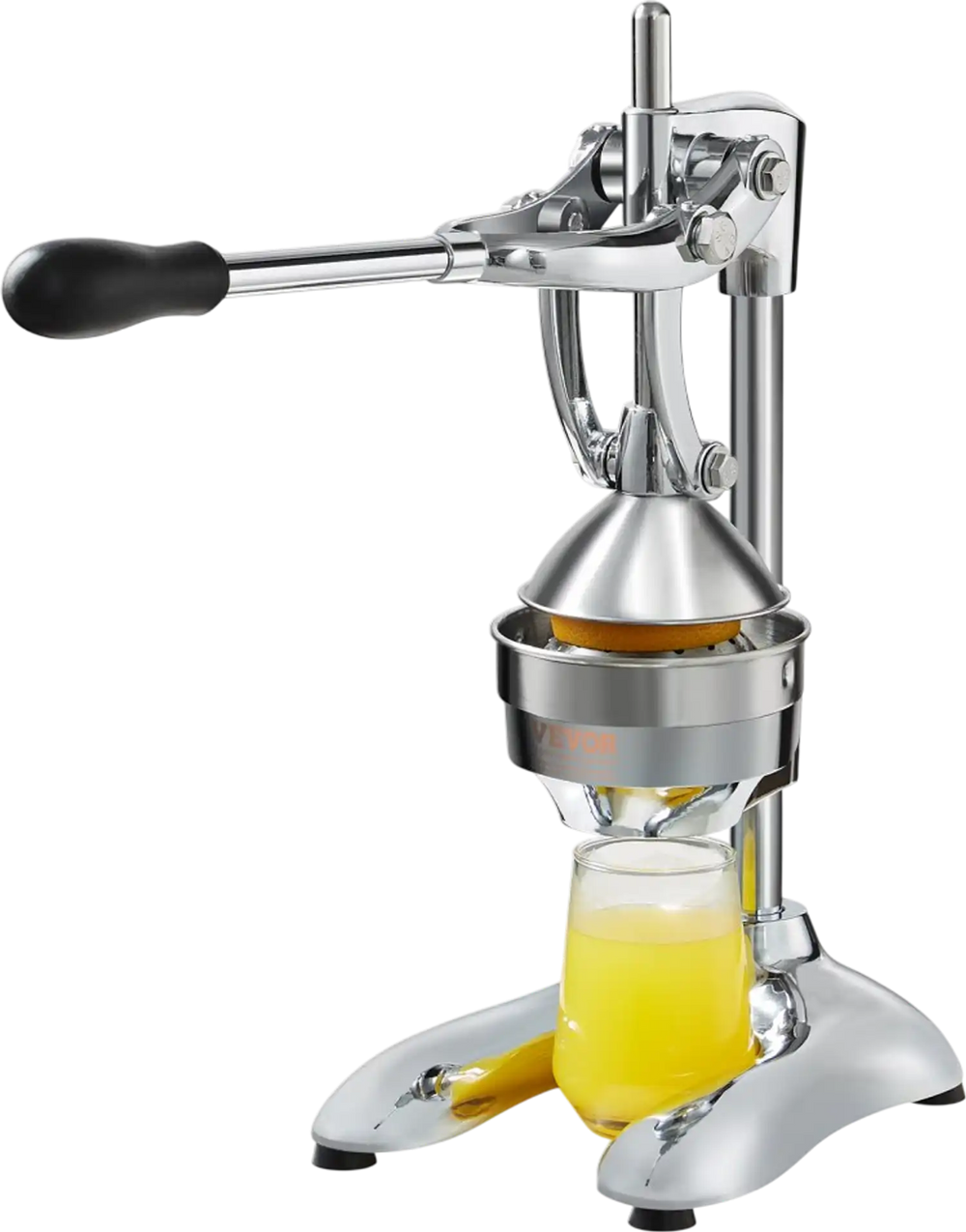 VEVOR Citrus Juice Press, Hand Press Orange Juicer Press, Commercial Grade Manual Citrus Juicer Lemon Squeezer, Easy-to-Clean Fruit Press Juicer for Lemon Pomegranate Orange Juice