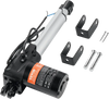 VEVOR Linear Actuator 12V, 6 Inch Heavy Duty 1320lbs/6000N Linear Actuator, 0.19"/s Linear Motion Actuator with Mounting Bracket & IP44 Protection for Electric Door Industrial Machinery Vessels Cargo