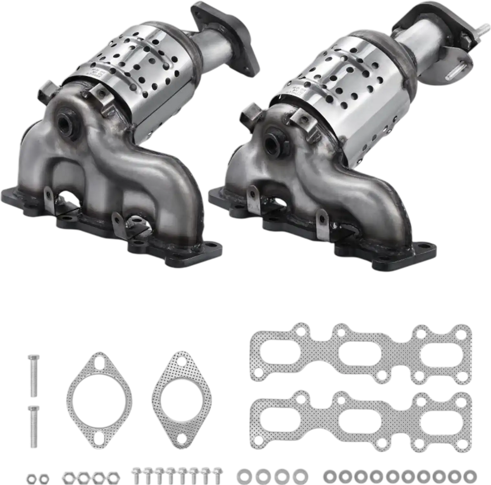 VEVOR Catalytic Converter, 2 Pack, Compatible with Ford Police Interceptor Sedan Explorer FLEX Police Interceptor Utility Taurus/Lincoln MKS MKT MKZ, 3.5L V6, Front, Left, Right, Replacement OE 30585