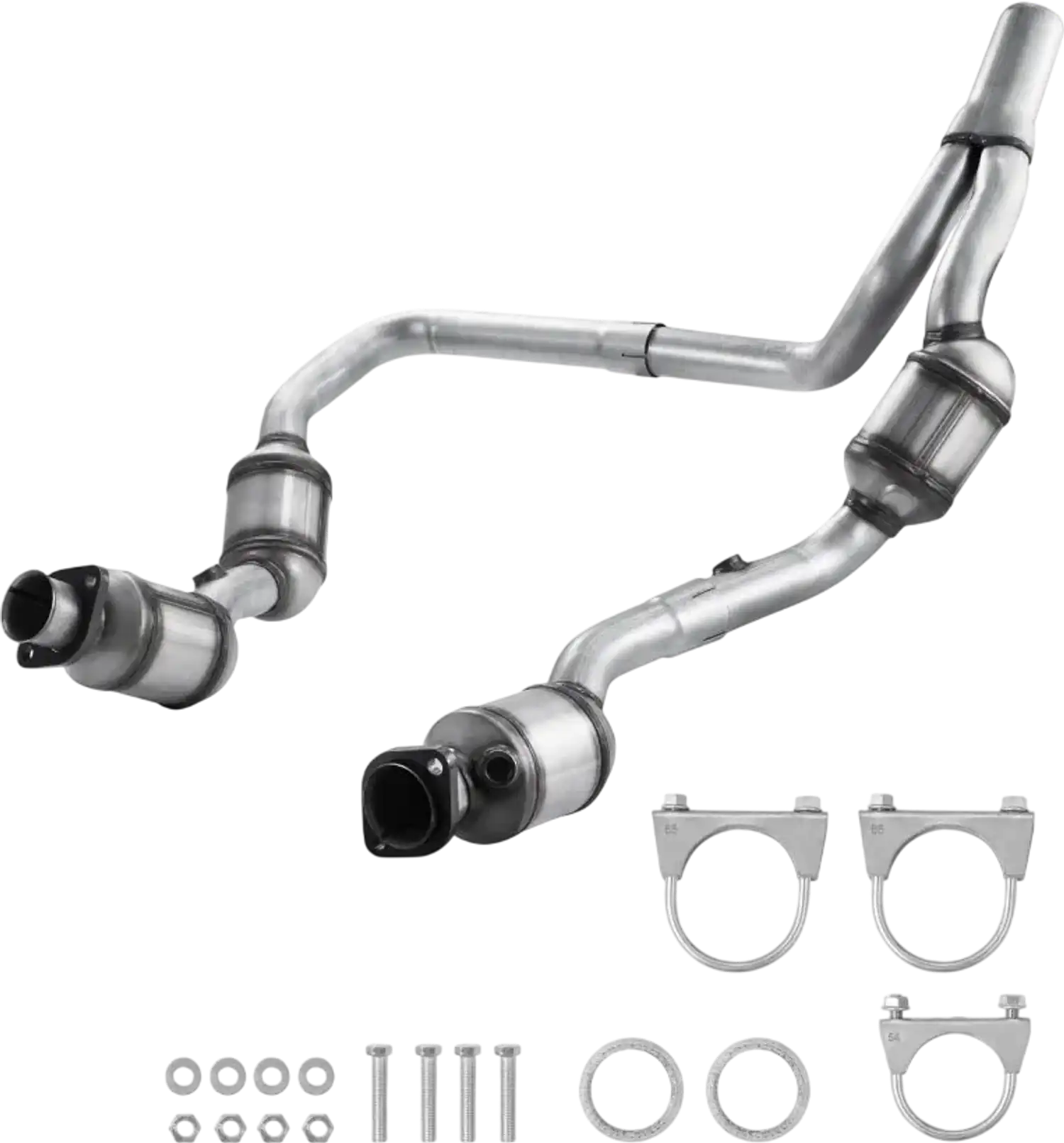 Vevor Catalytic Converter 2-Pack Front Right for 2007-2009 Jeep Wrangler 3.8L V6 New