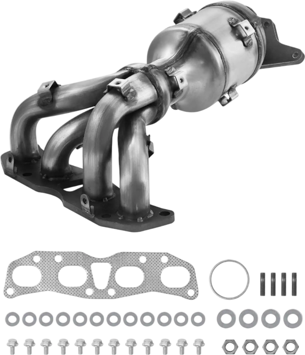 VEVOR Catalytic Converter, Compatible with Nissan Altima 2007 2008 2009 2010 2011 2012 2013 2.5L L4, Front, Replacement OE 674-933, Stainless Steel High Flow Converter, for Exhaust Gas Purification