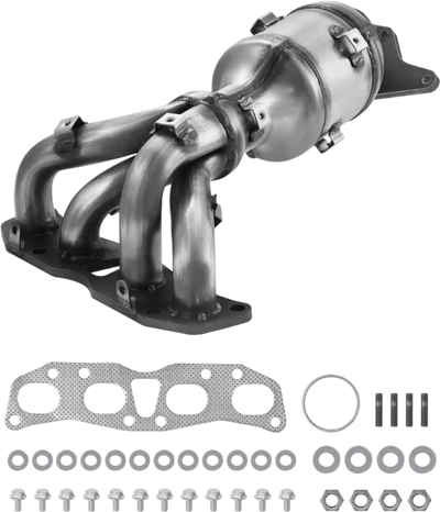 VEVOR Catalytic Converter, Compatible with Nissan Altima 2007 2008 2009 2010 2011 2012 2013 2.5L L4, Front, Replacement OE 674-933, Stainless Steel High Flow Converter, for Exhaust Gas Purification