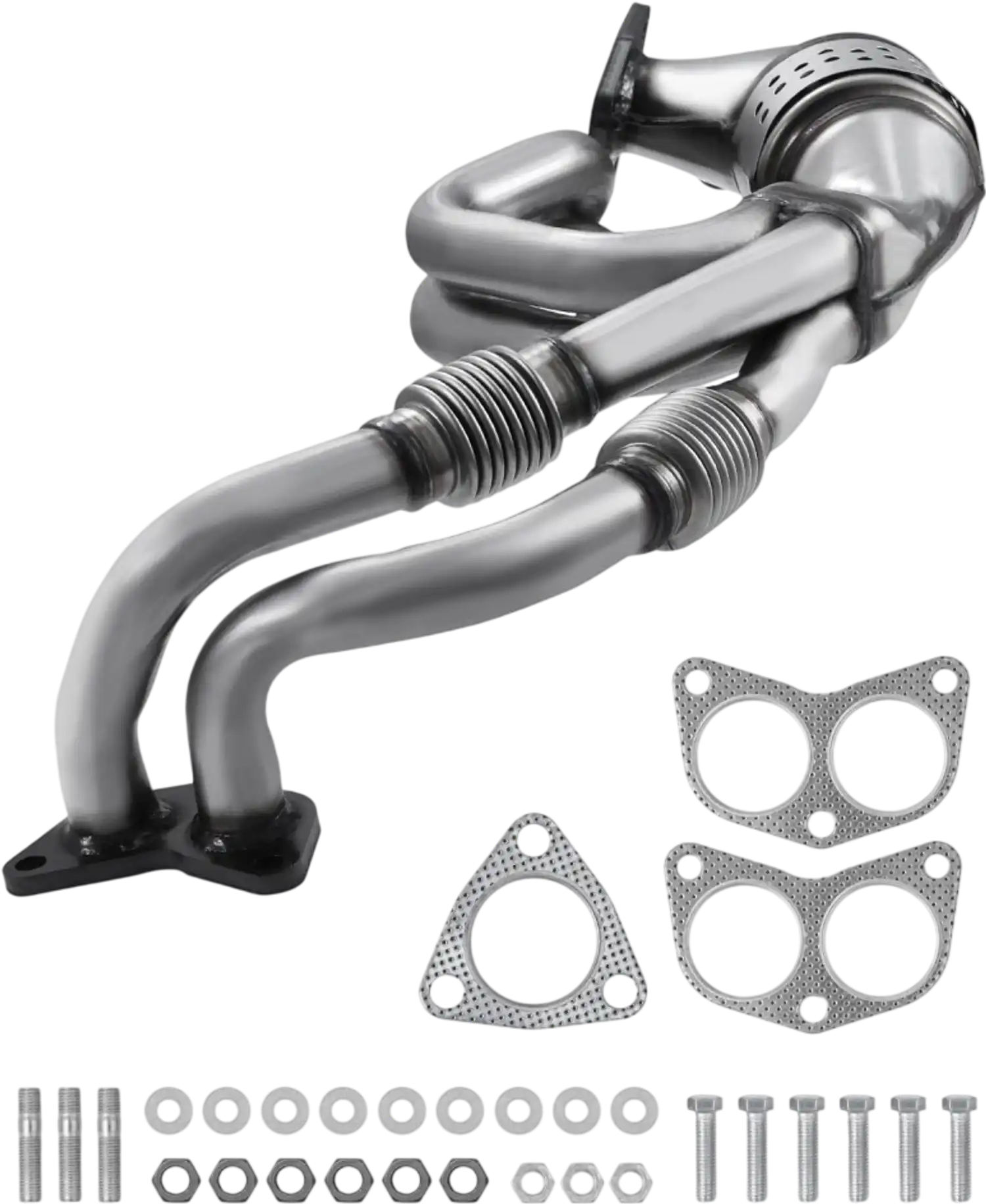 Vevor Catalytic Converter Front High Flow for Subaru Forester Impreza Legacy Outback Saab 9-2X 2.5L H4 New