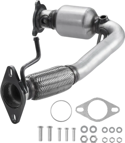 VEVOR Catalytic Converter, Compatible with Chevrolet Equinox/GMC Terrain/Chevy Captiva Sport, 2.4L L4, Front, Replacement OE 16581 16796, Stainless Steel High Flow, for Exhaust Gas Purification