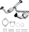 VEVOR Catalytic Converter, Compatible with Cadillac Escalade/Chevy Avalanche Silverado Suburban Tahoe/GMC Sierra Yukon, 4.3L V6, 4.8L/5.3L V8, Front, Left, Right, Replacement OE 15756278, 50366