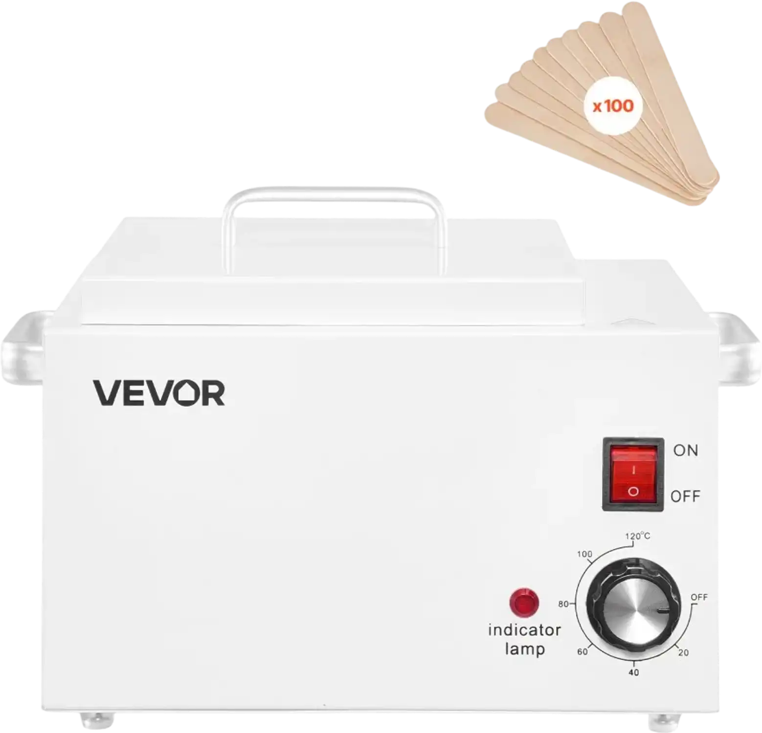 Vevor Wax Warmer Single 3000ml Hair Removal Heater Pot New