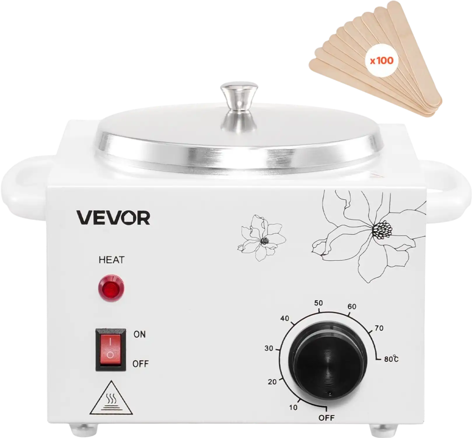 Vevor Wax Warmer 600 ml Professional Hair Removal Heater Pot New