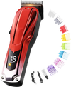 VEVOR Professional Hair Clipper for Men, Cordless Barber Clipper with 6800RPM Brushless Motor & LED Display, Men's Hair Cutting Grooming Kit with 8 Guide Combs for Home Barber, Ideal Gift for Husband