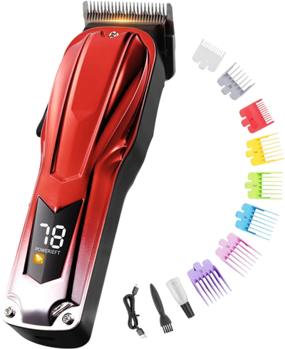 Vevor Hair Clipper Professional Cordless Barber Clipper with 6800RPM Brushless Motor & LED Display New