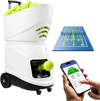 VEVOR Tennis Ball Machine,4H Runtimeand150 Ball Capacity Auto Ball Launcher, for Beginners and Pro Practice Training, with App Remote Control, Spin Control, 3 Training Modes, and Speeds up to 80MPH