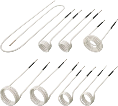 VEVOR Induction Heater Coil Kit 8PCS Most Used Induction Heater Coils with Varying Lengths, Heat Resistant Induction Heater Tool with Flexibility and Long Lifespan For Removing Rusty Bolts and Nuts