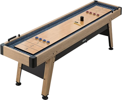 Vevor Shuffleboard Table 9' Scratch-Resistant Game Room Set New