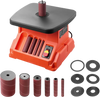 VEVOR Oscillating Spindle Sander, 2400RPM Benchtop Spindle Sander with 6 Sleeves (1/2"-3"), 5/8" Stroke & 15.4 x 16.3-inch Wide Worktable for Furniture Finishing, Crafts Sanding, DIY Woodworking