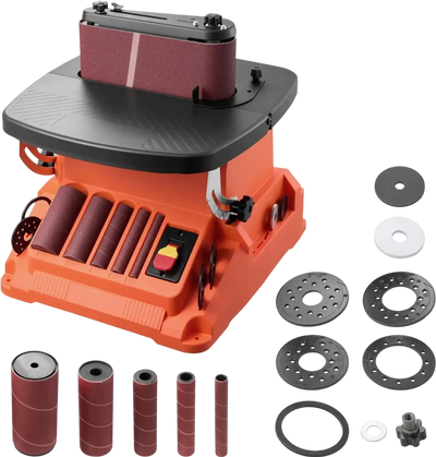 Vevor Oscillating Belt and Spindle Sander Benchtop 2400 RPM Woodworking Sander New