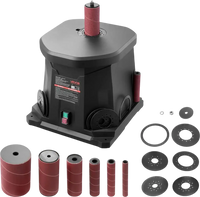 VEVOR Oscillating Spindle Sander, 2000RPM Benchtop Spindle Sander with 6 Sleeves (1/2