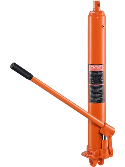 Vevor Hydraulic Long Ram Jack 3 Ton Engine Hoist Cylinder New