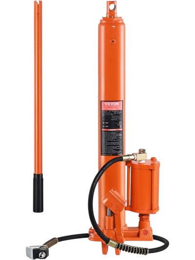 Vevor Long Ram Jack 8-Ton Hydraulic Engine Hoist Cylinder with Air Pump New